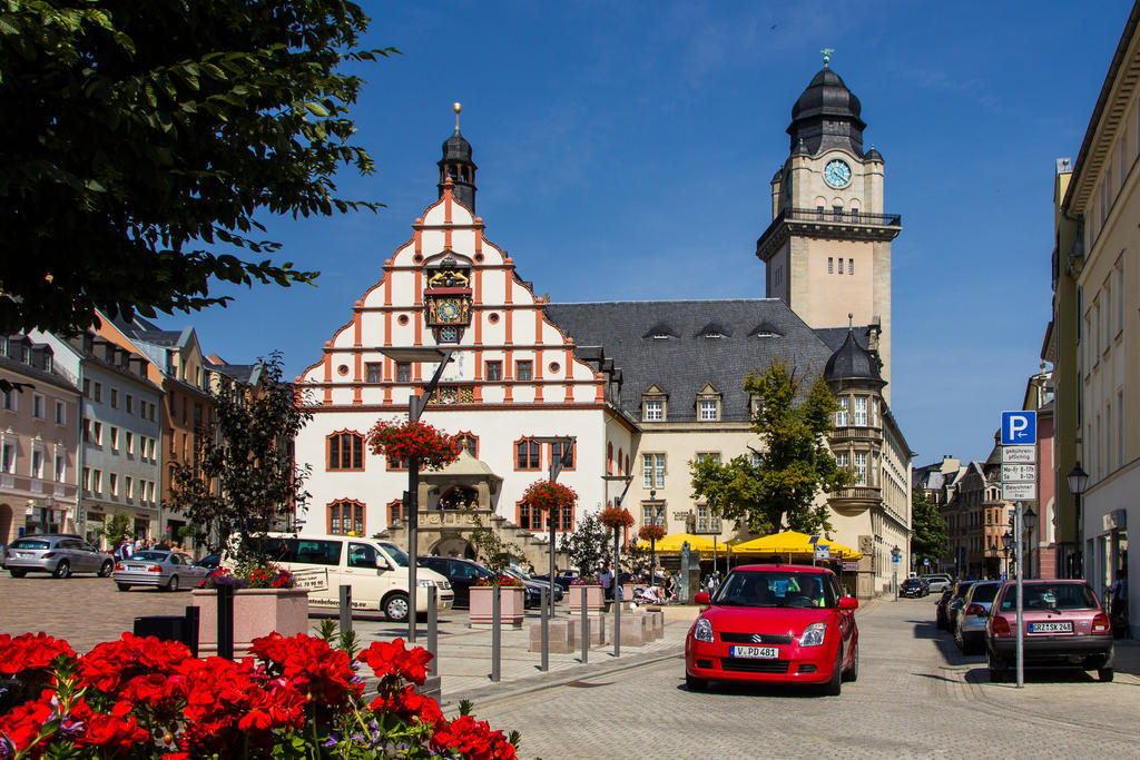 Hotel Garni Am Klostermarkt Plauen Luaran gambar
